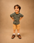 Olive Rib Tee – Boys