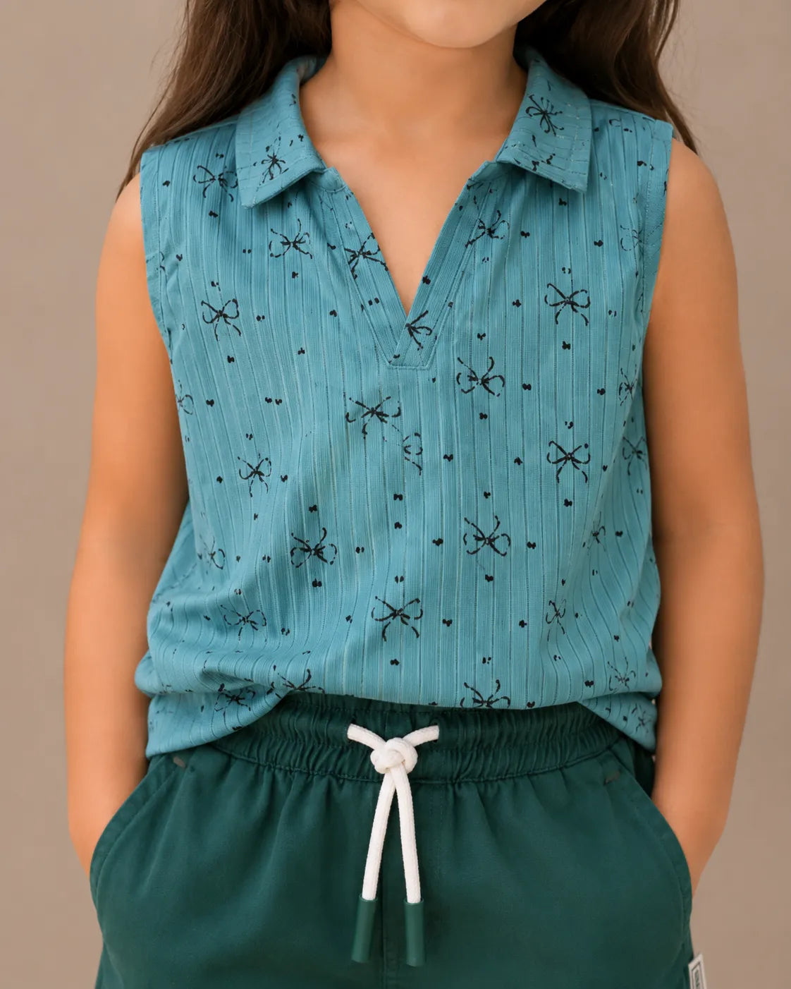 Little Bows Polo Top