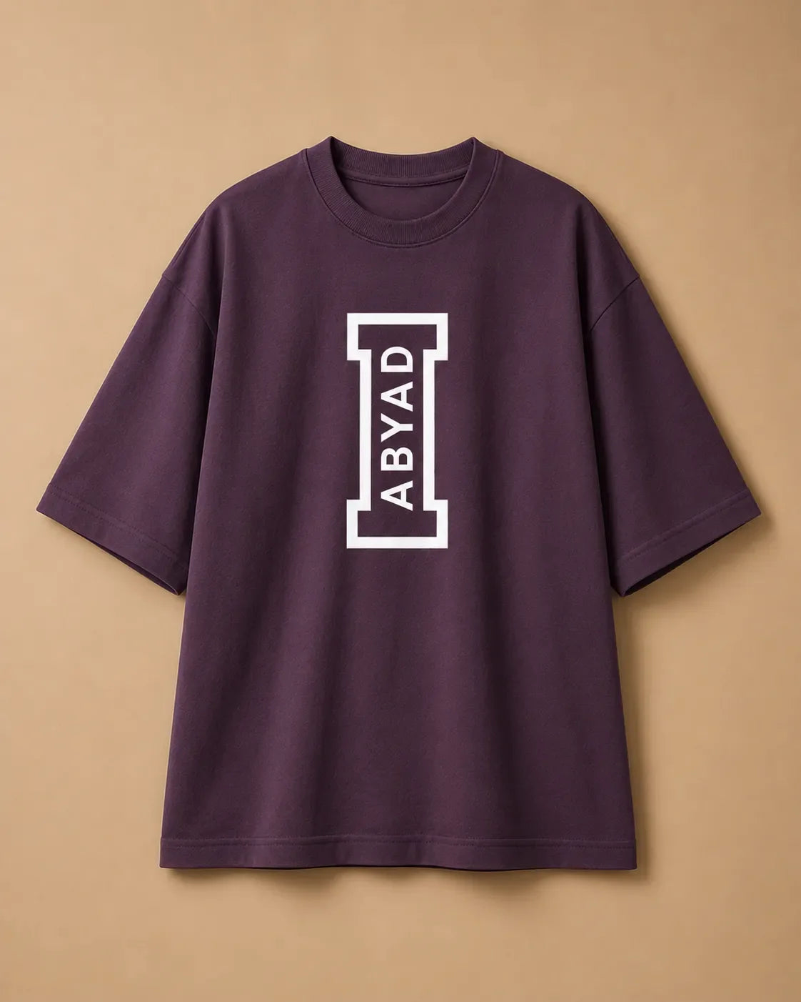 Printed T-Shirt & Split-hem Trousers - I
