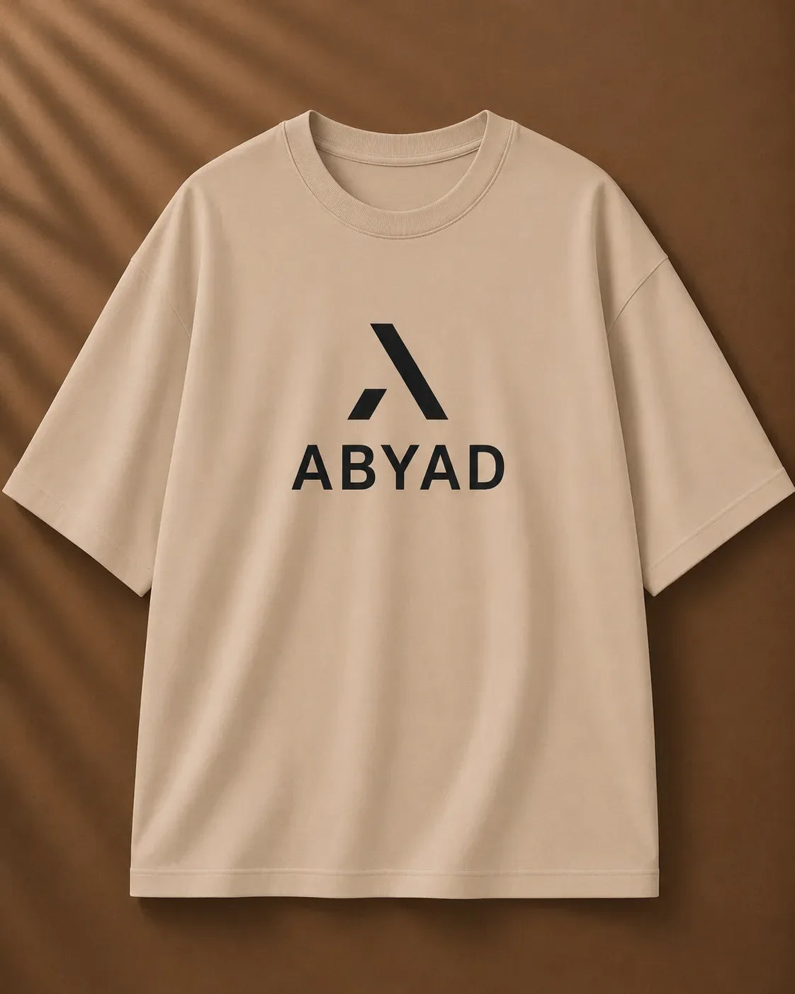 Printed T-Shirt & Split-hem Trousers - A