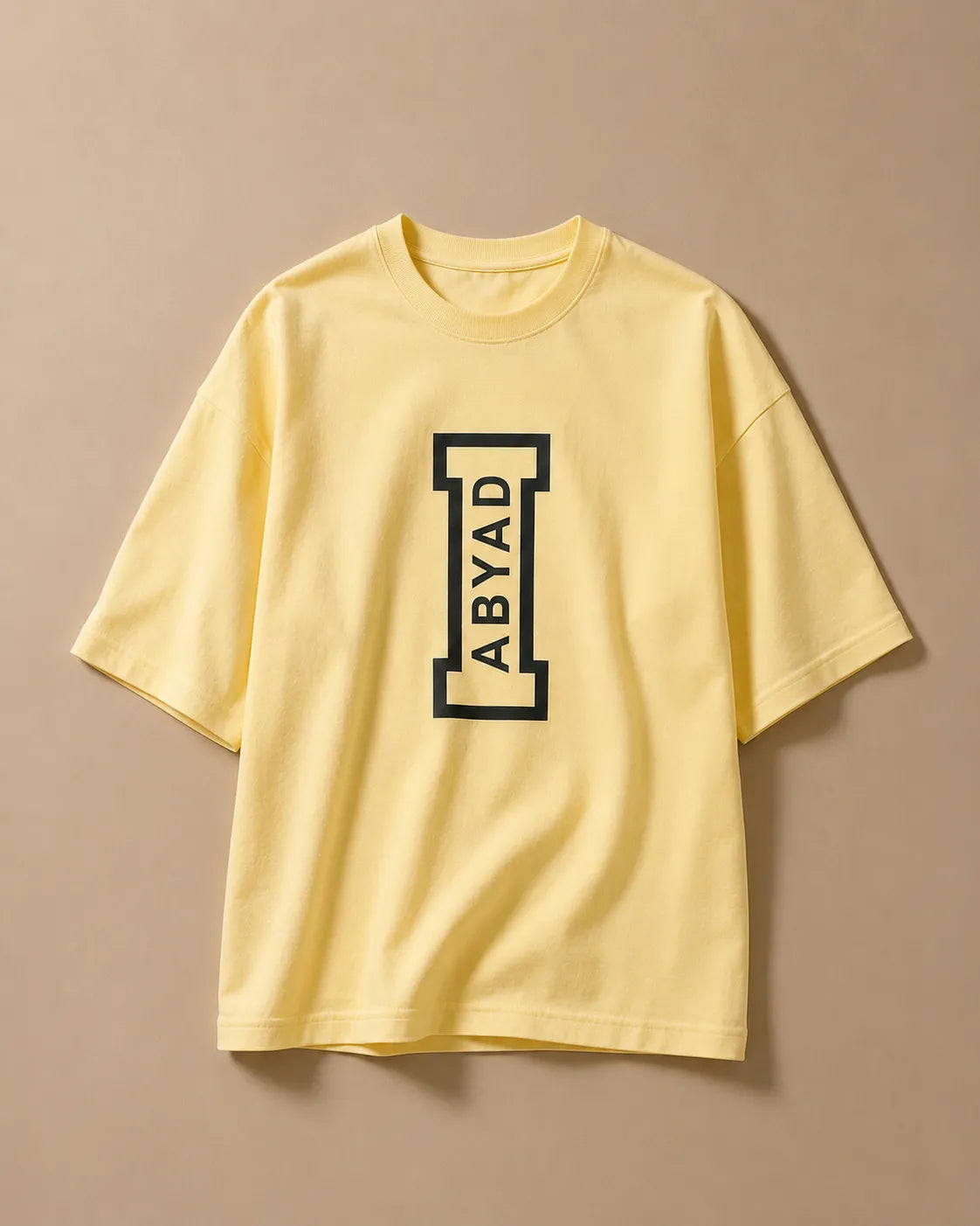 Printed T-Shirt & Split-hem Trousers - I