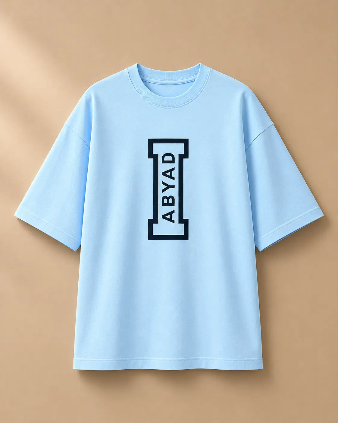 Printed T-Shirt & Split-hem Trousers - I