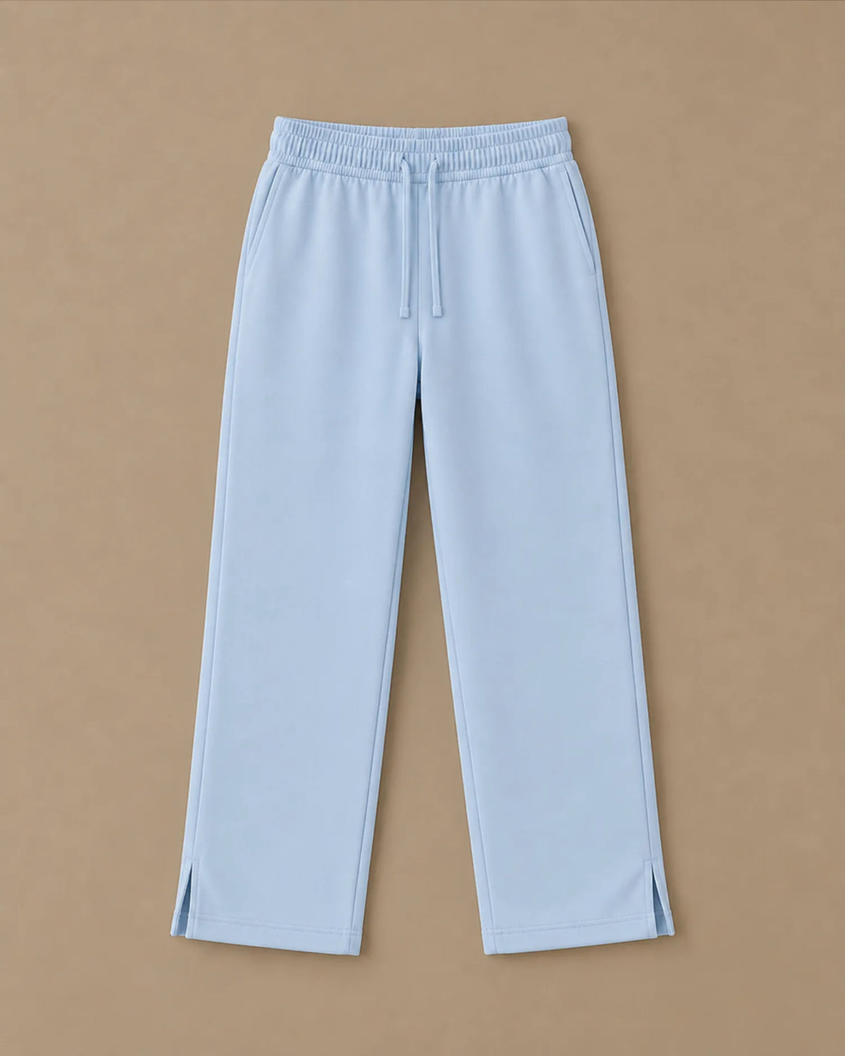 Printed T-Shirt & Split-hem Trousers - TEN