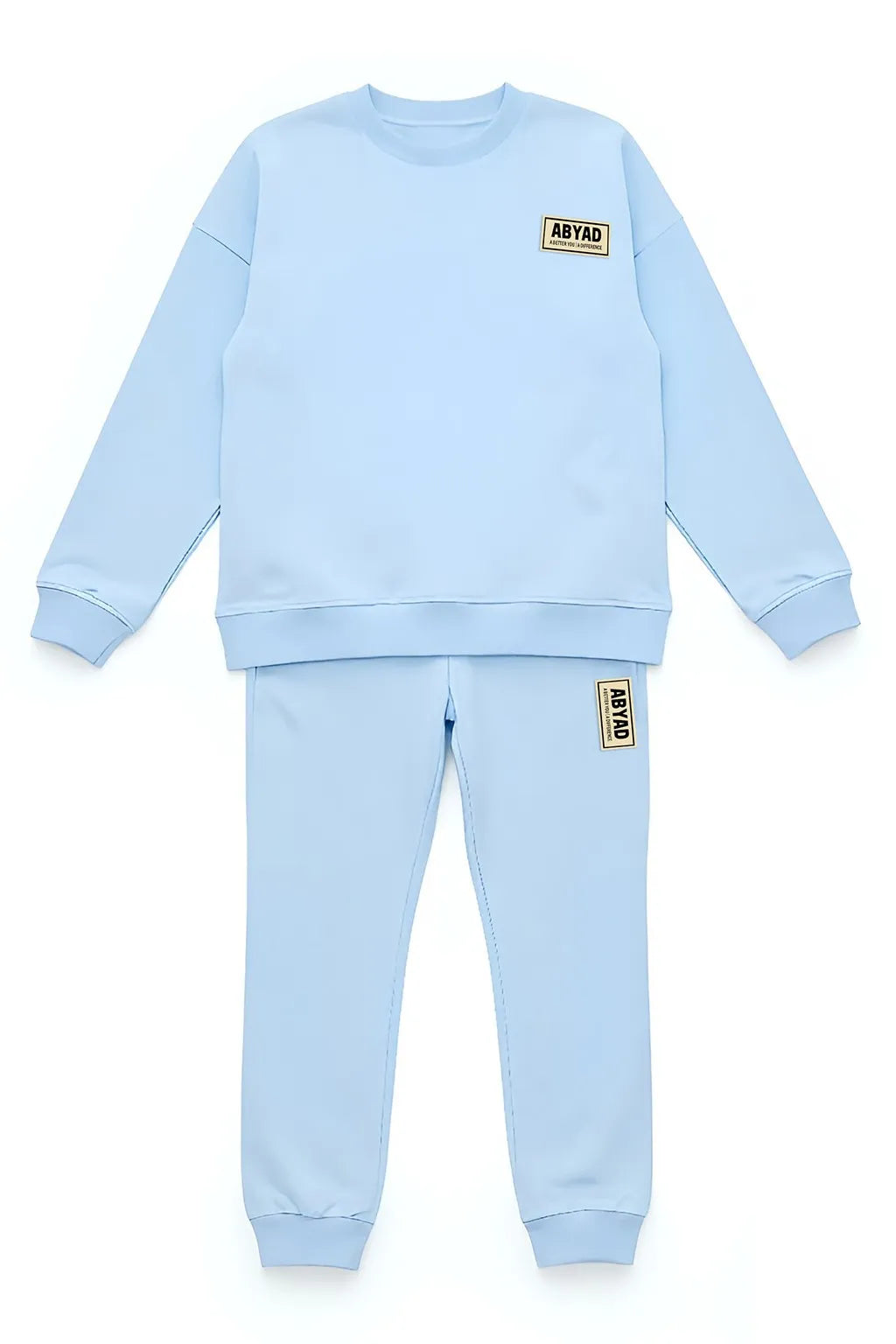 Oversized Non-Fleece Sweatshirt & Regular Fit Joggers