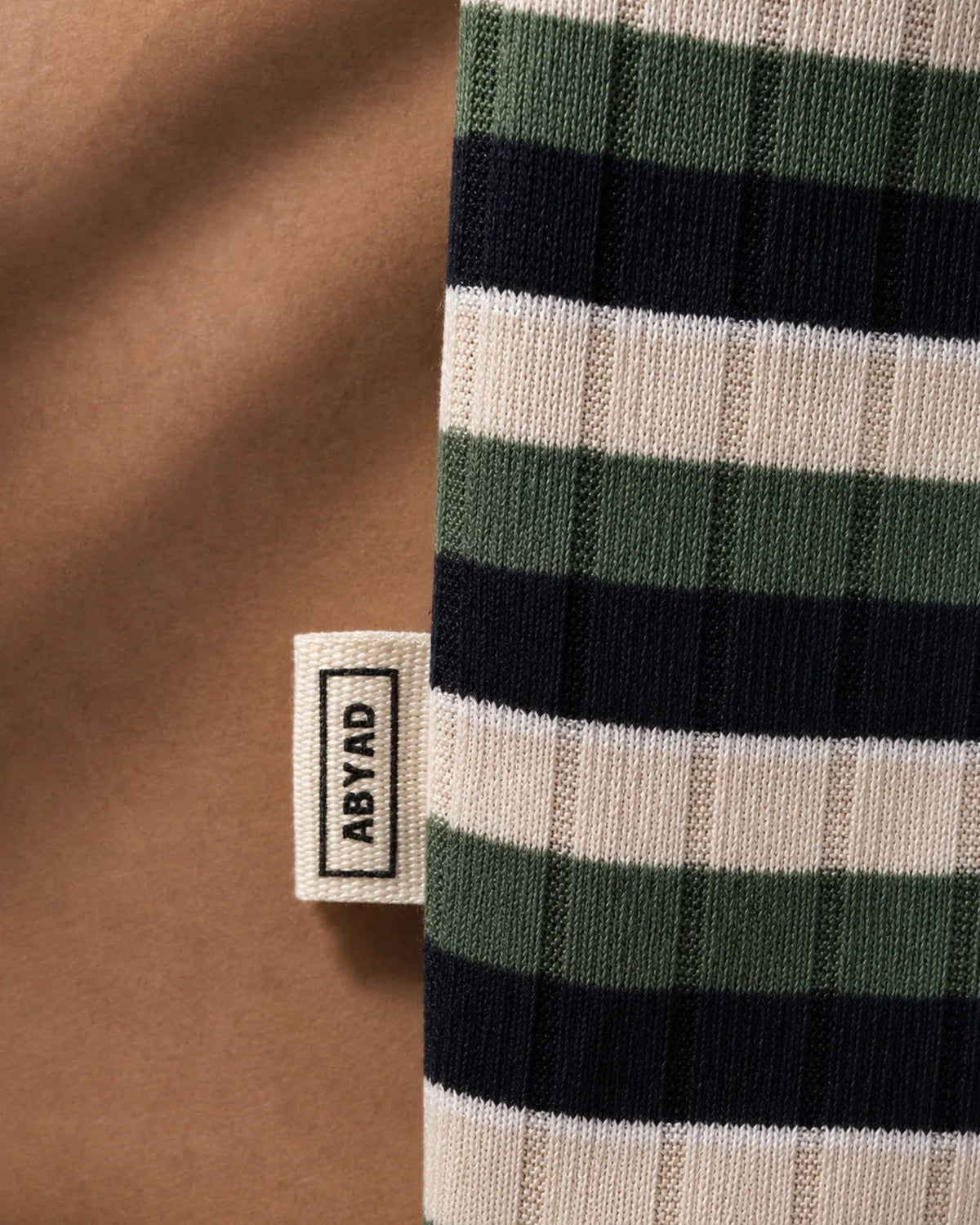 Olive Rib Tee – Boys
