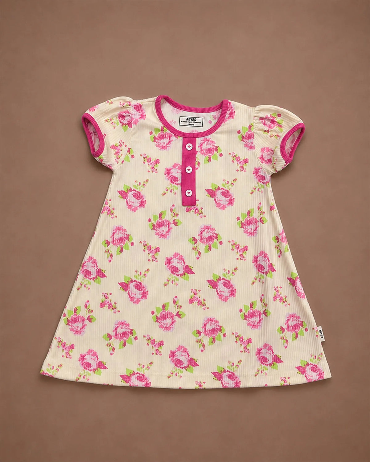 Pink Floral Dress
