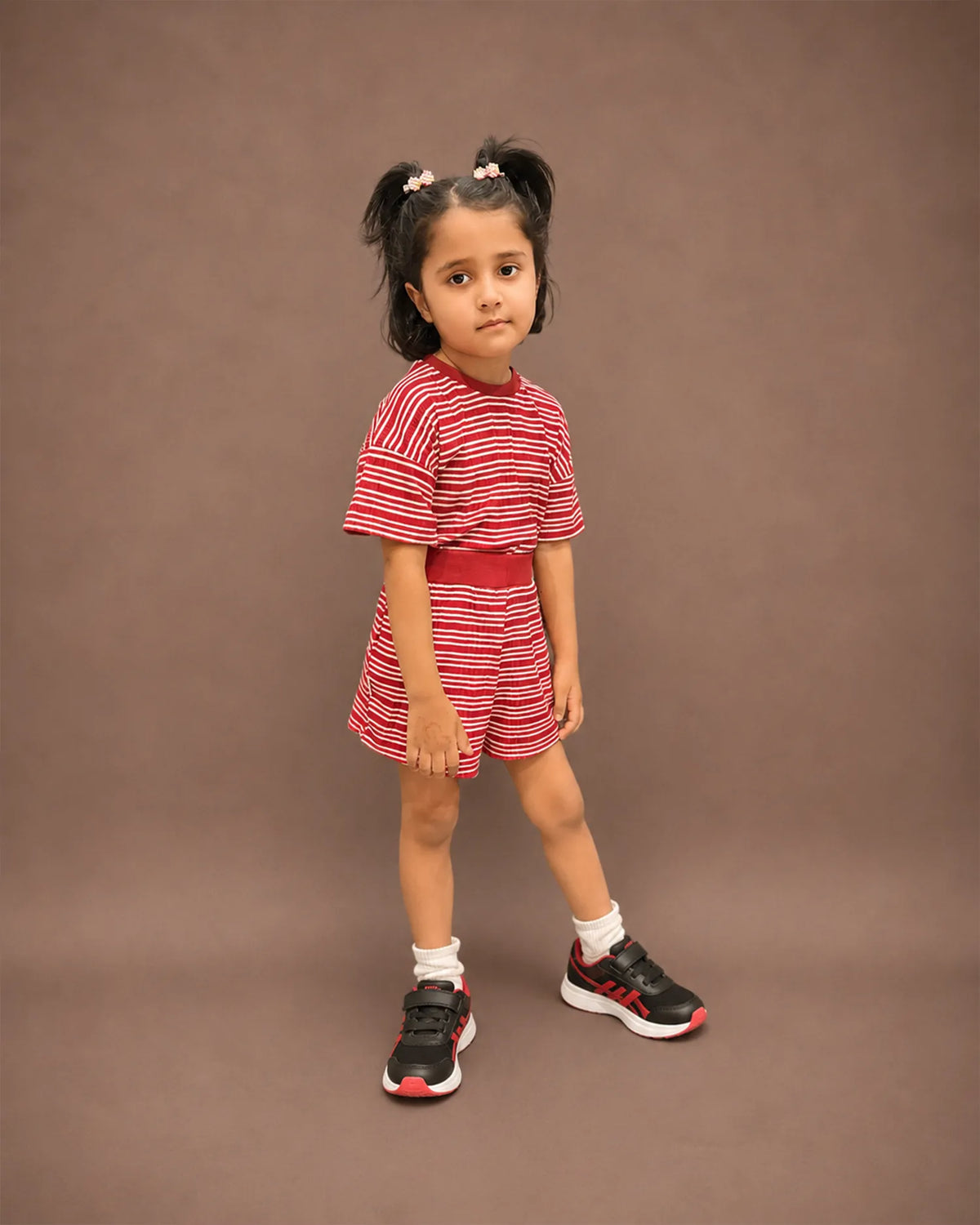 Cherry Stripe Co-ord Set